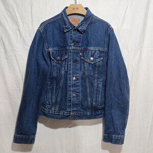Vtg Oct. 1987's Levi's Wmn's Type 3 Denim Trucker Jacket 71506 - 44L*